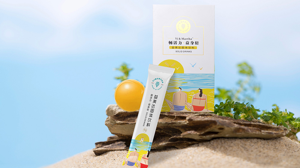 益美达代餐食品包装设计